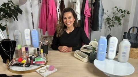 Amazon Live host Brand Milloy showcases a slate of beauty brands, including products from Method.
